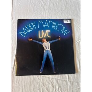 Barry Manilow Live Vinyl LP 12" Double Album 1977 Arista AL 8500 Good Gatefold